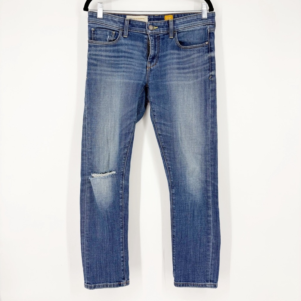 Pilcro Hyphen Blue Distressed Jeans